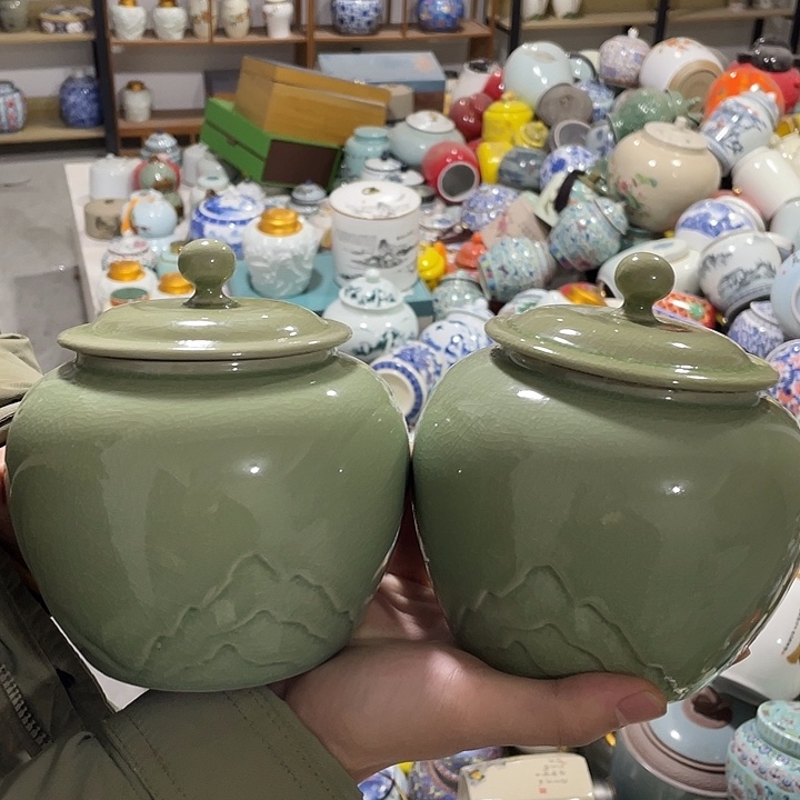 陶瓷罐茶叶罐密封罐