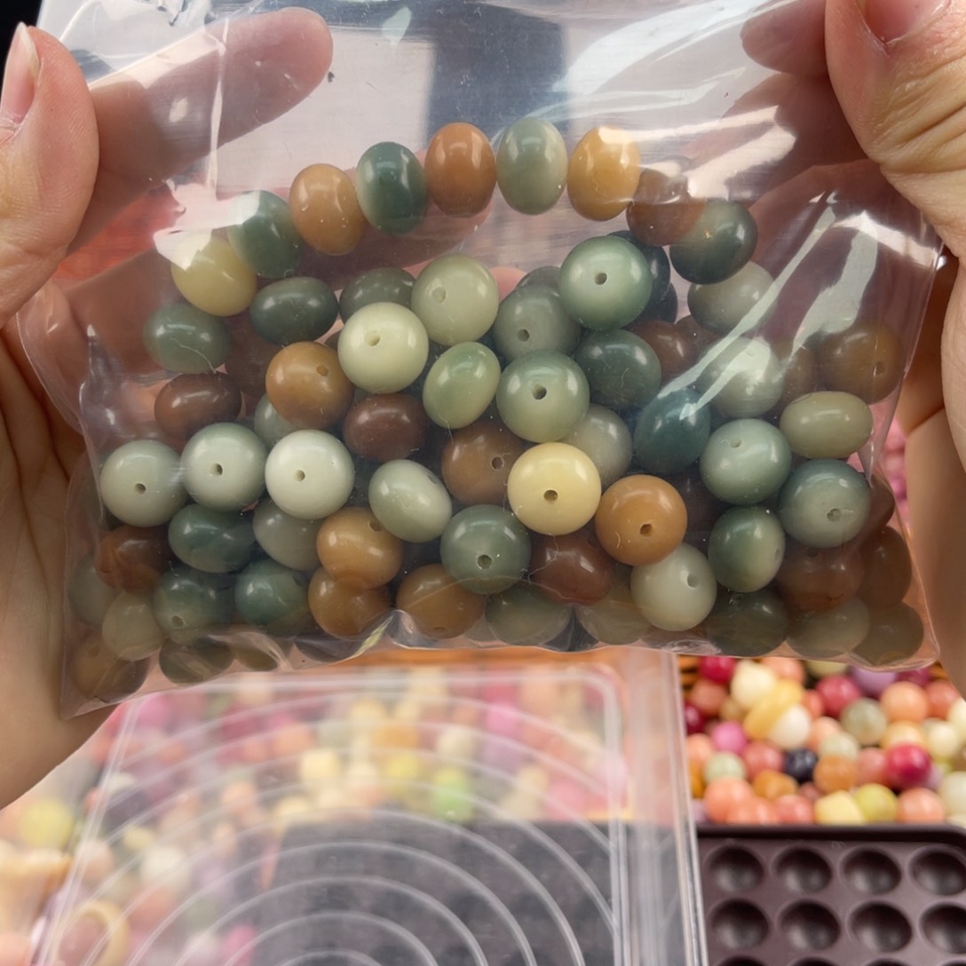 白玉菩提吊坠z 玉华12.75/100/锅底玉化