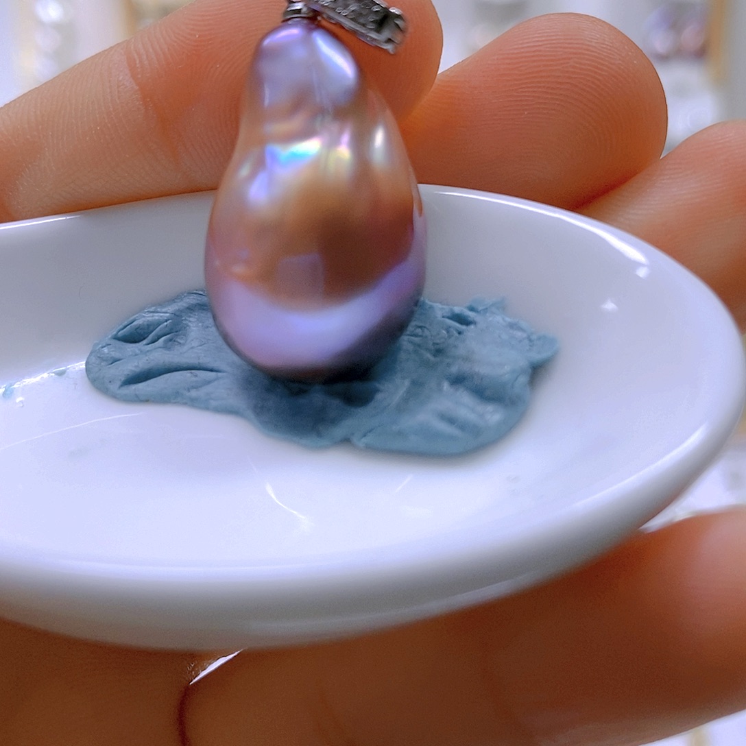 淡水珍珠颈饰合金