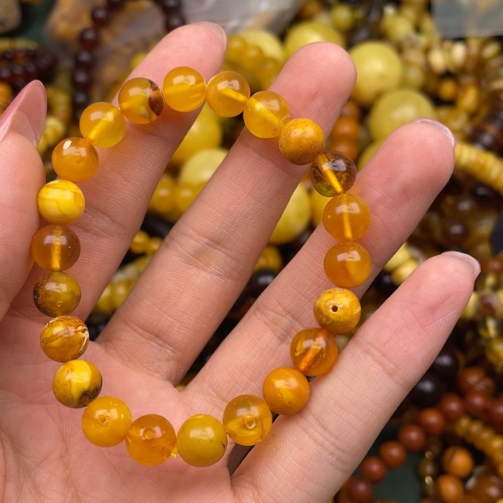 琥珀未镶嵌珠宝奇石