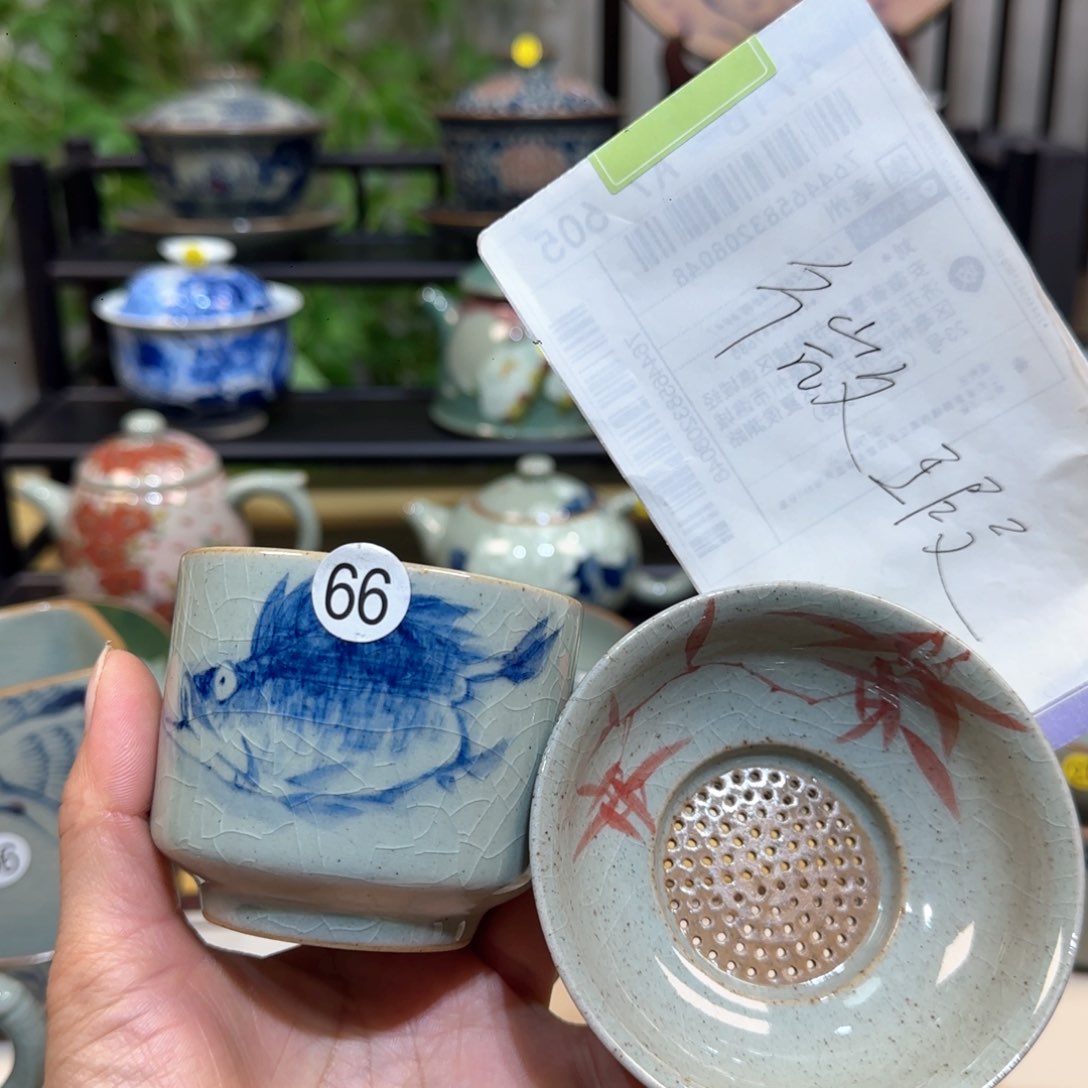 景德镇陶瓷手绘茶具