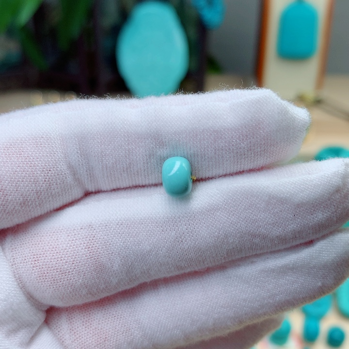 绿松石未镶嵌珠宝半成品