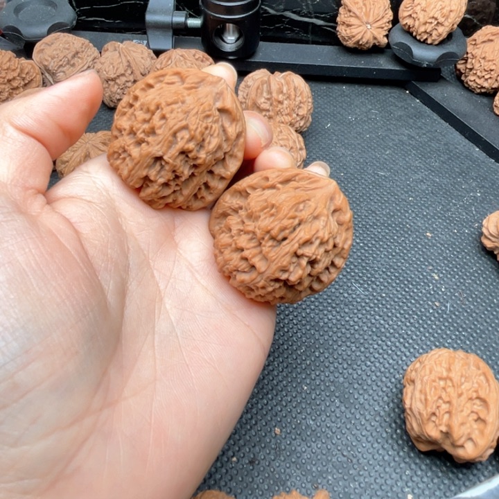 核桃手串/手链芝**豆南疆石39尺全品无修