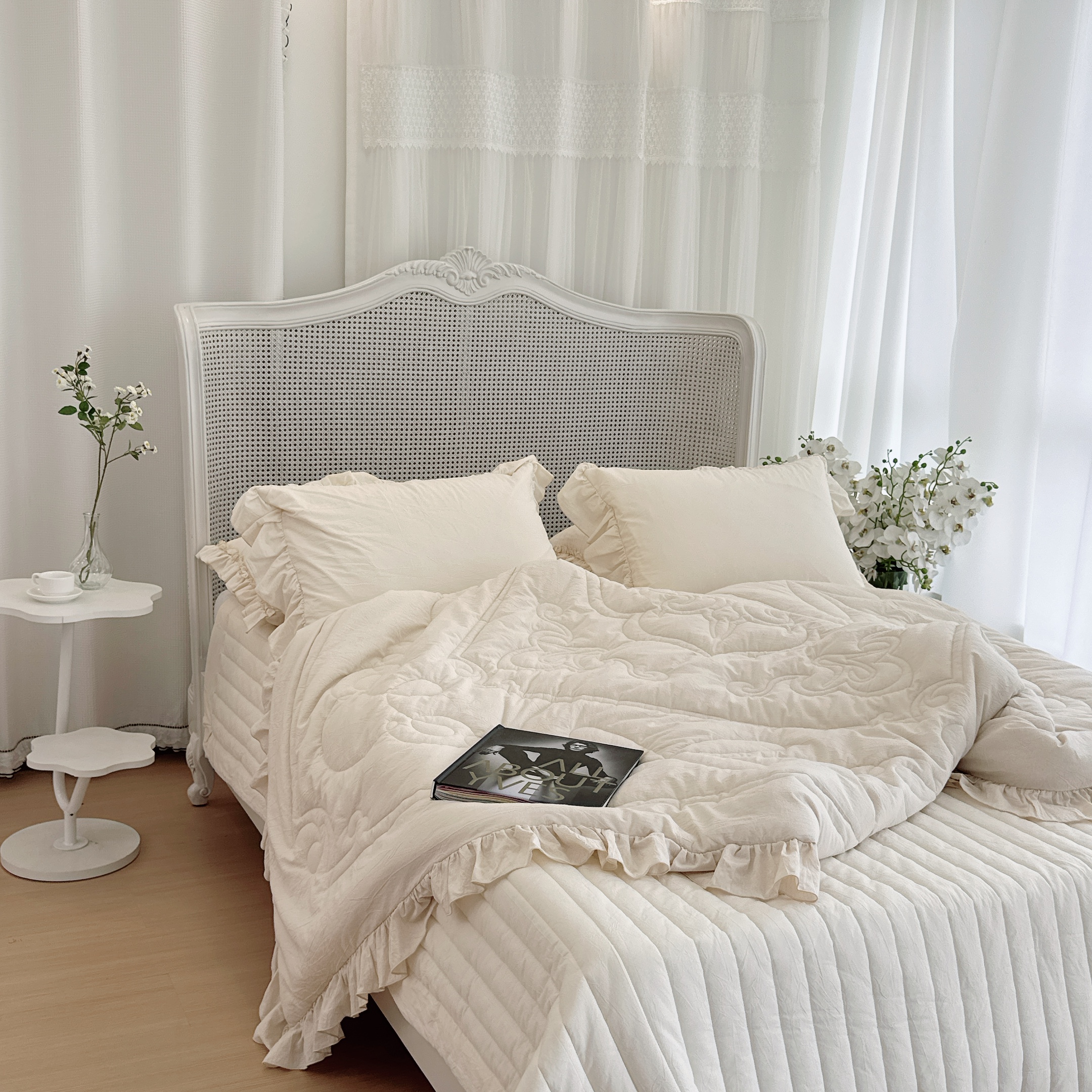 [韩国出口高品质]无印纯天然健康环保原棉花锦套装