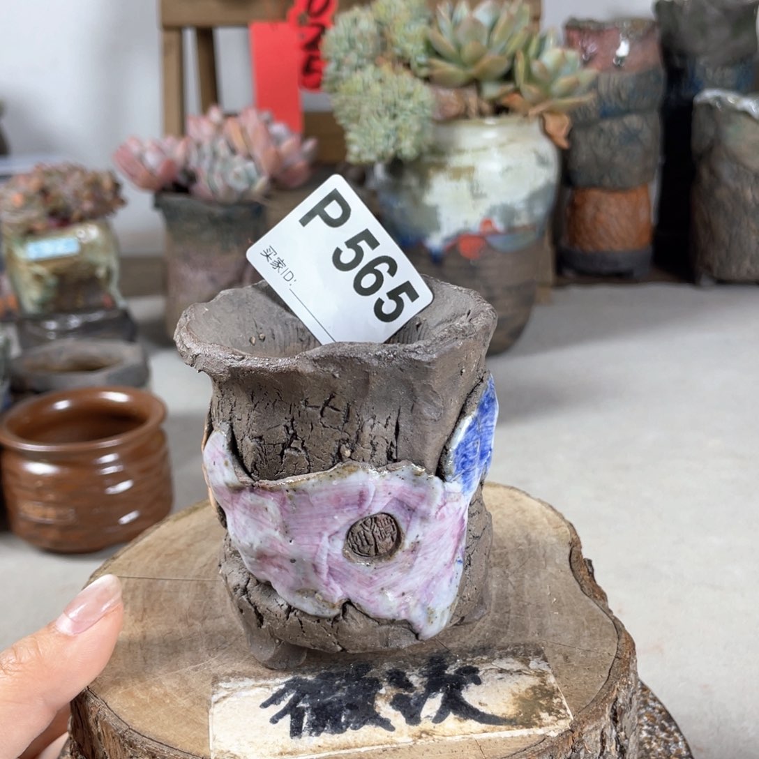 紫砂花盆开播福利 陶瓷花盆