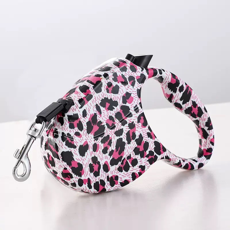 宠物伸缩牵引绳狗狗牵引带遛狗神器5米30斤内