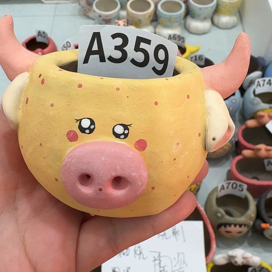 手工瑕疵多肉花盆