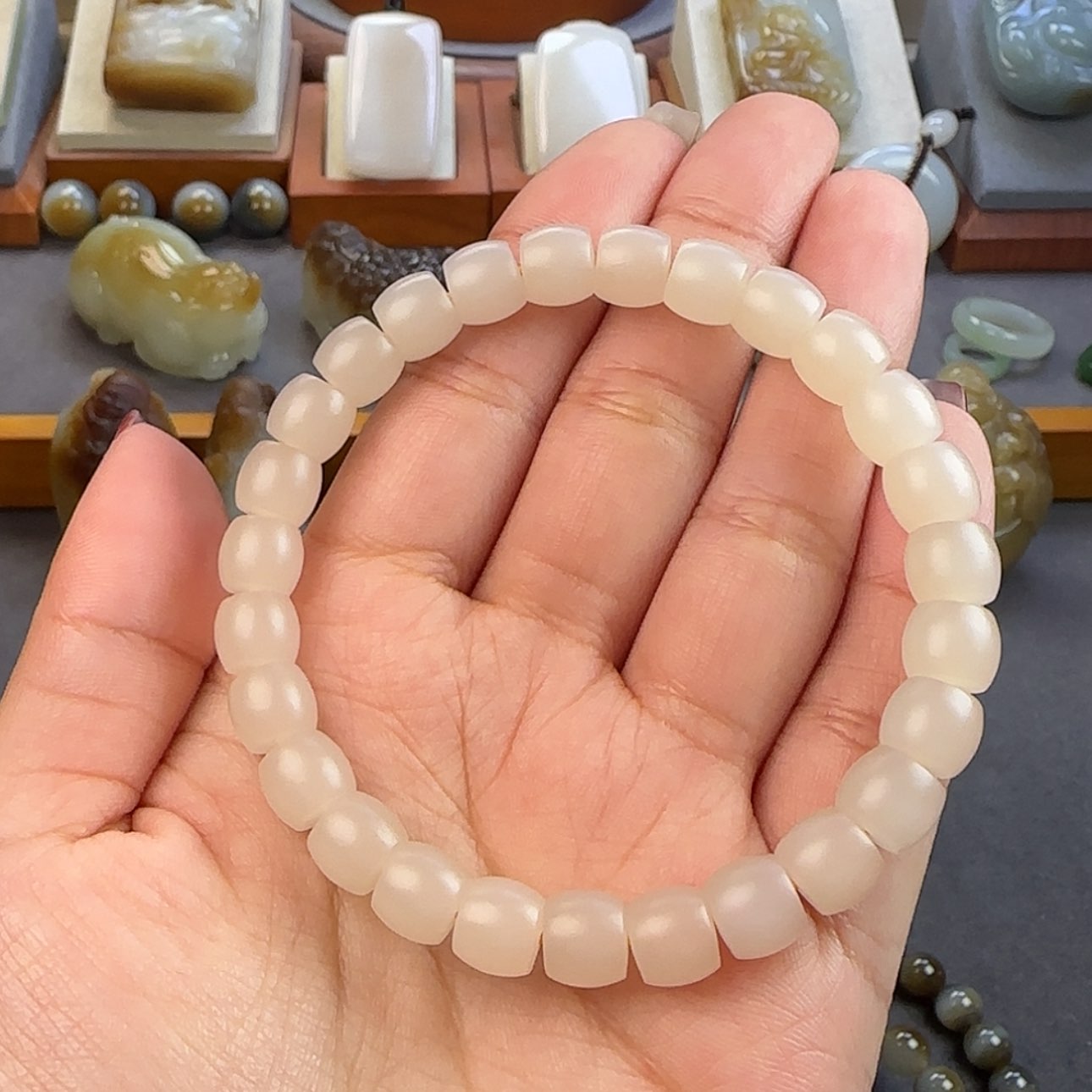 【闪购商品】和田玉手串未镶嵌
