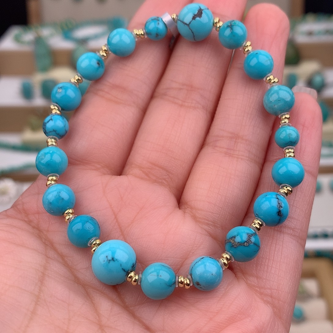 绿松石未镶嵌手链