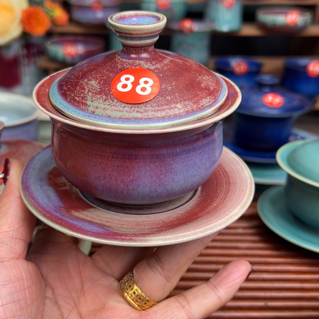 手工制作手拉工艺茶具