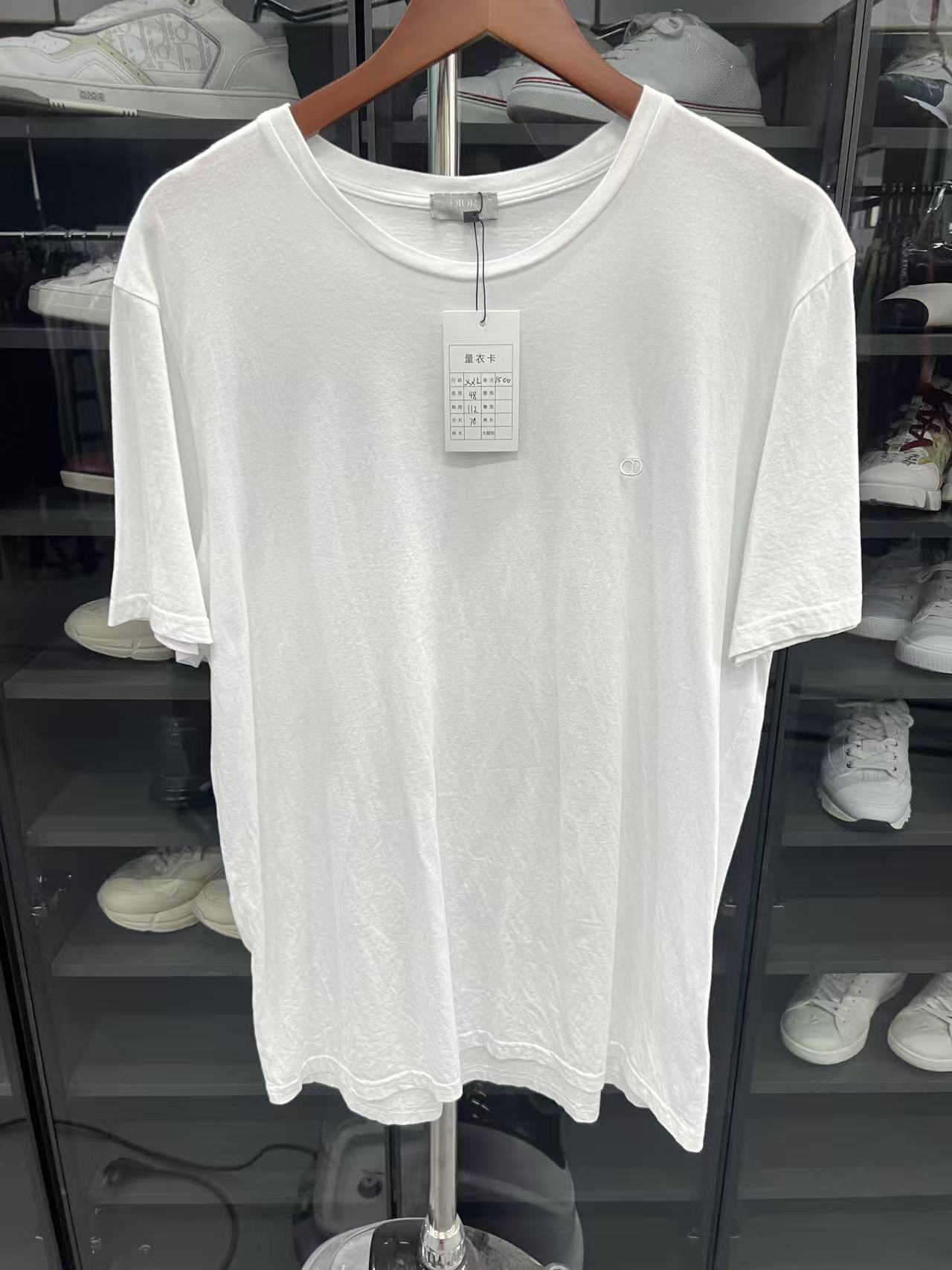 99新 DIOR/迪奥 CD刺绣短袖/XXL码/0002