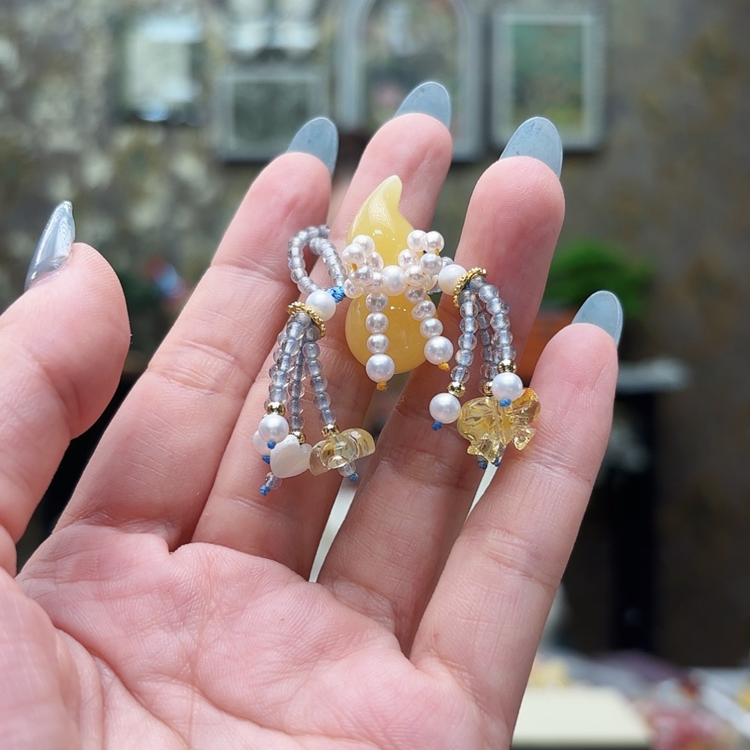 未镶嵌琥珀手链琥珀