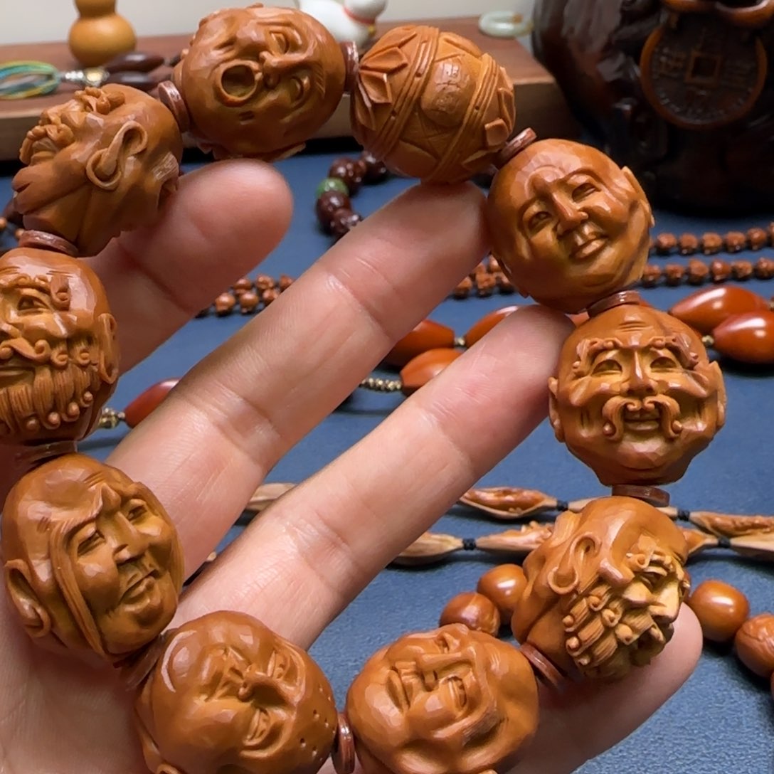 橄榄核手串/手链十八罗汉2.2