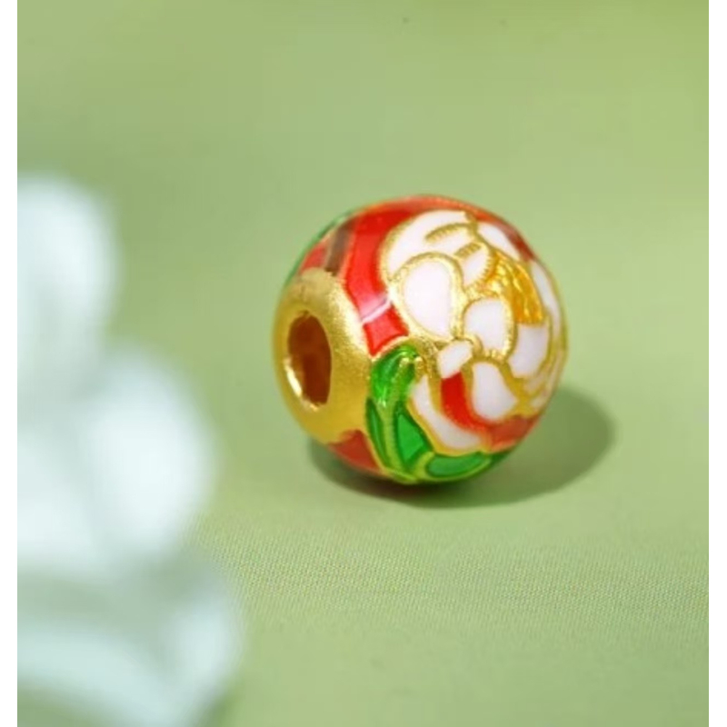 足金红花珠黄金   多样性发其一