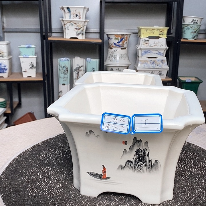 紫砂的花盆很漂亮6