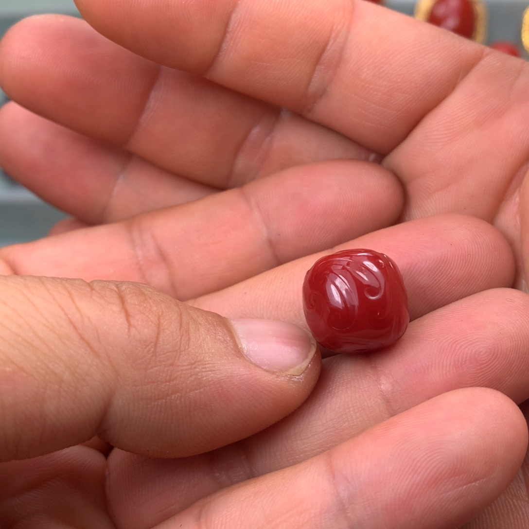 未镶嵌珠子南红玛瑙C*C
