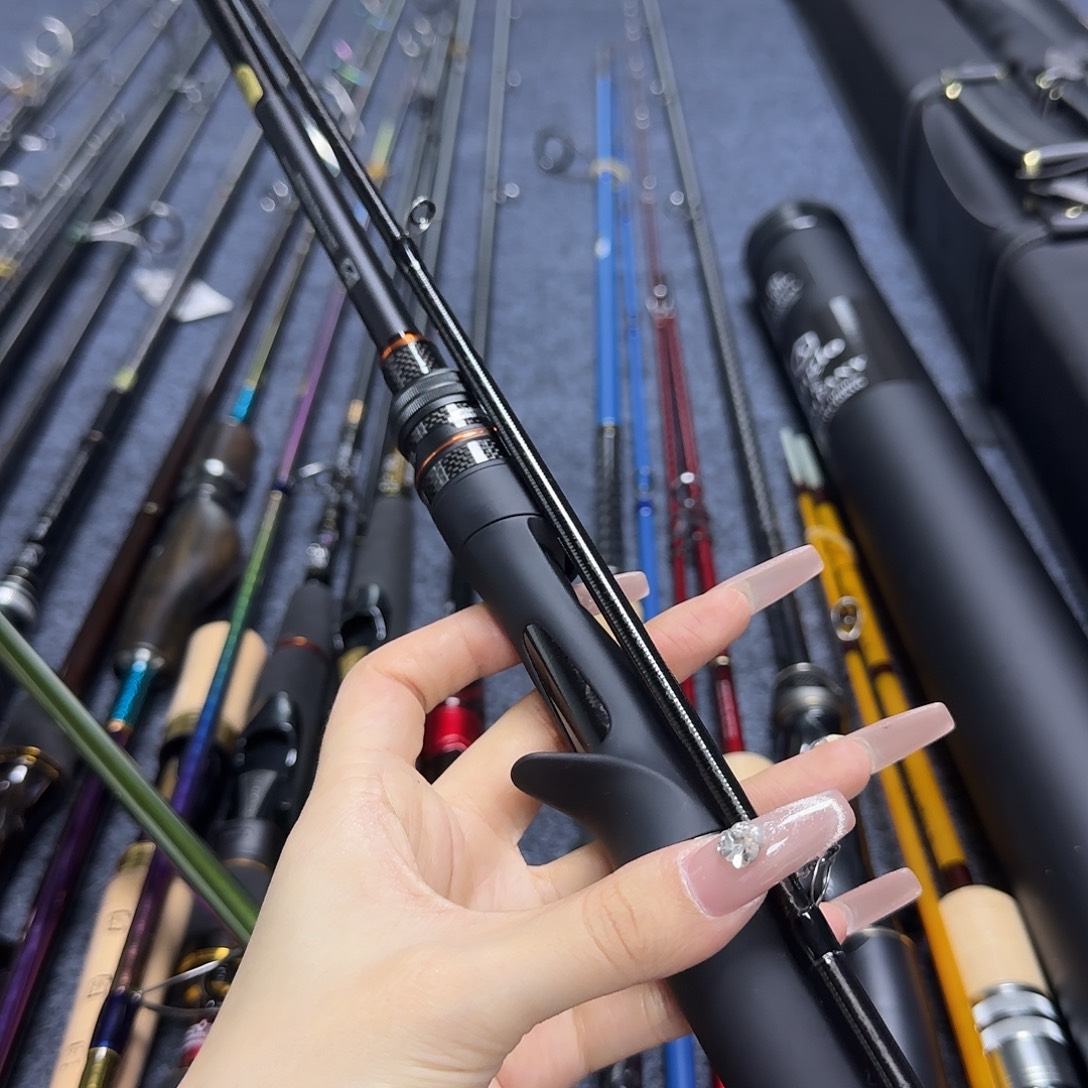 3.8m2.1m碳素路亚两节枪柄