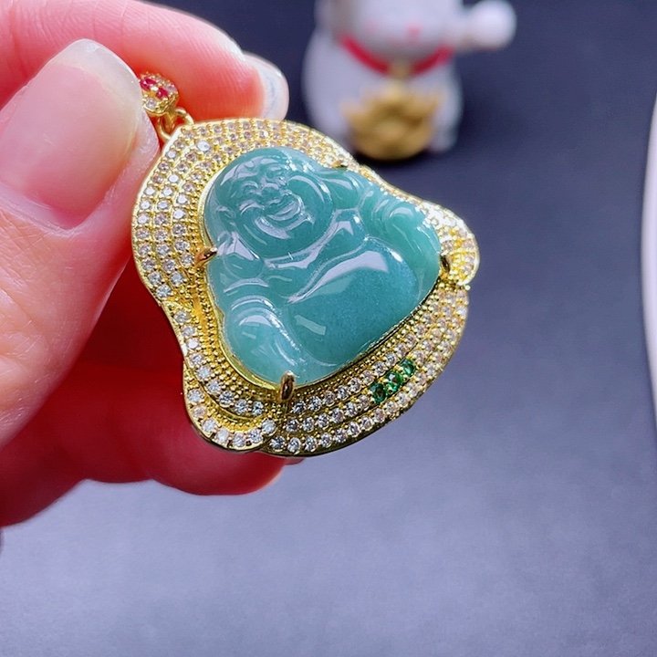 翡翠吊坠(不含链)未镶嵌