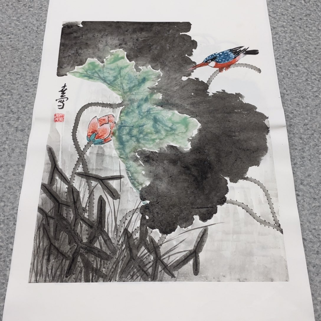 国画1.4平尺国画作品
