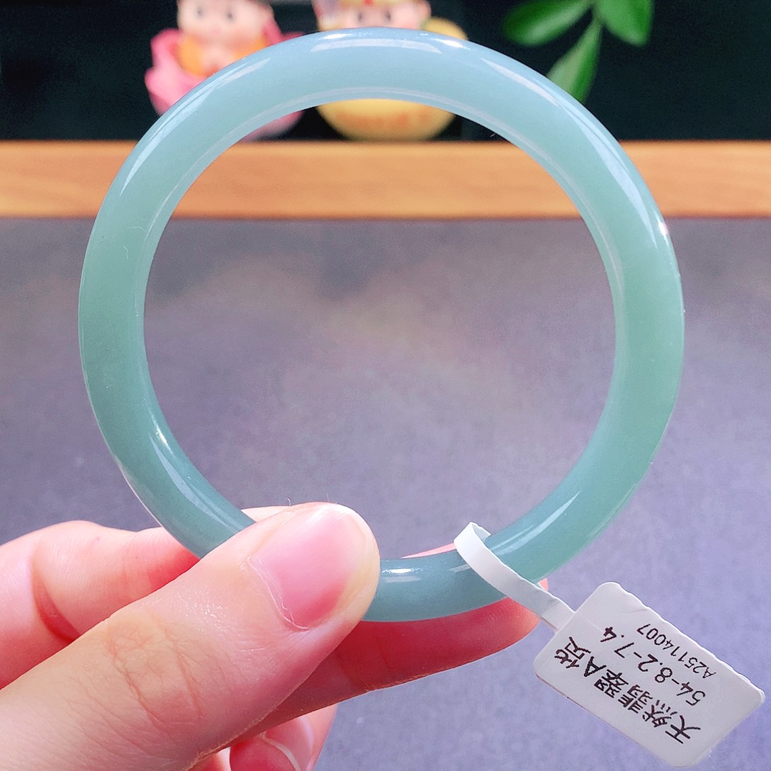 翡翠未镶嵌手镯天然翡翠