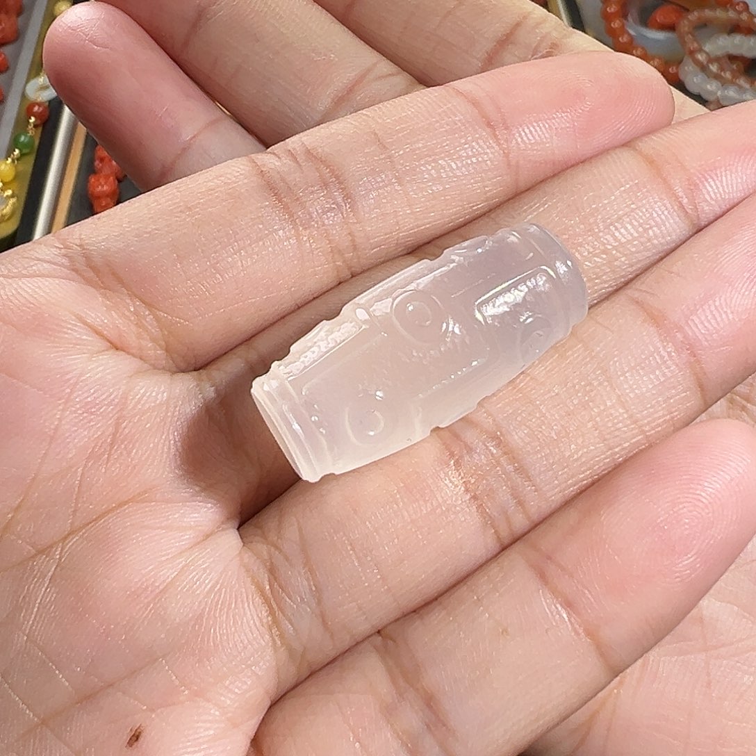 玛瑙/玉髓珠宝奇石未镶嵌秋*川料荔枝冻天天