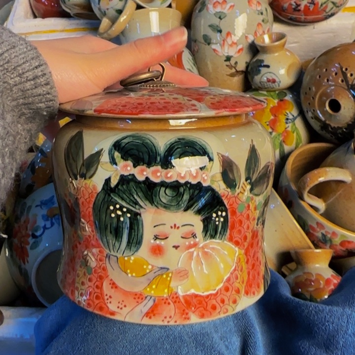 瓷片景德镇陶瓷手工手绘