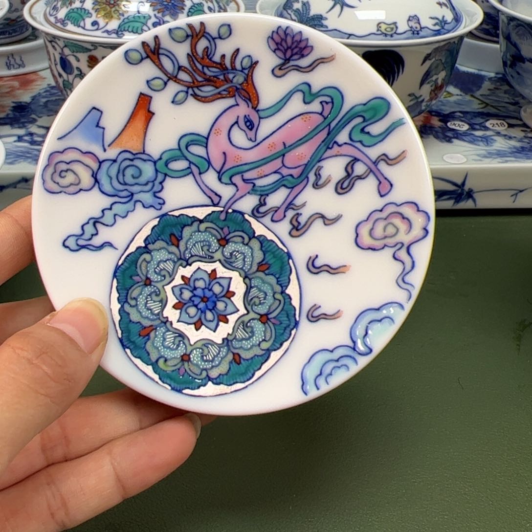 杯景德镇纯手绘茶具