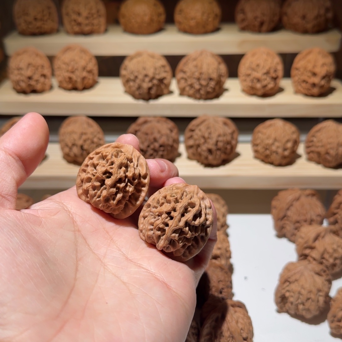 吊坠文玩核桃34全品秦闷