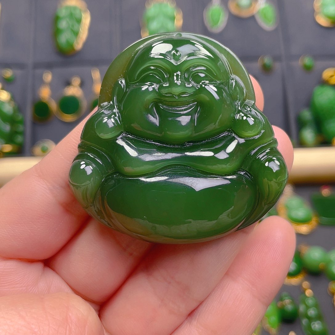 和田玉（碧玉）颈饰未镶嵌6800