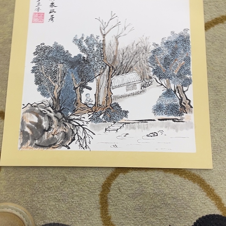 国画33-33卡纸作品艺