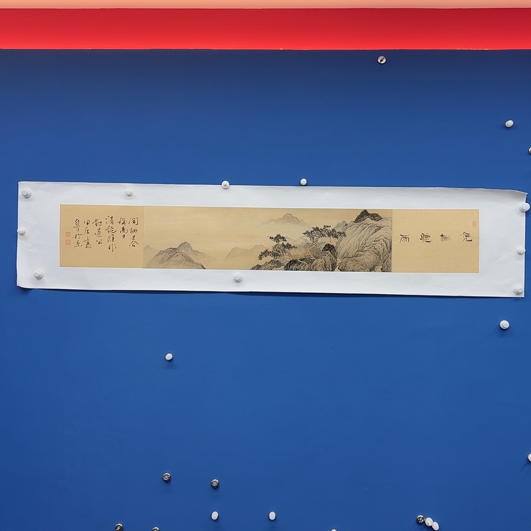 国画多次参加国内外书画