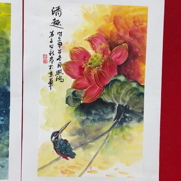 日新画作欣赏作品