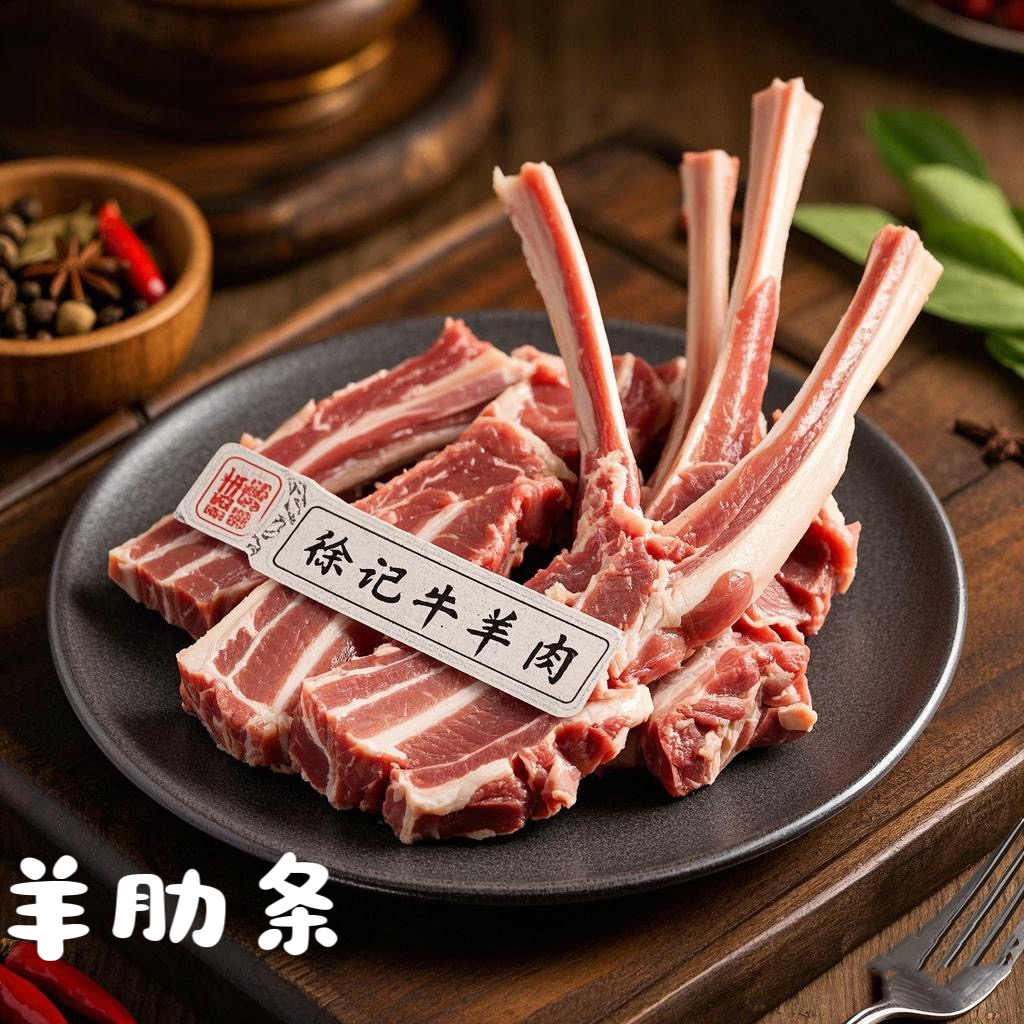 【羊肋条】徐记鲜羊肉 现切 顺丰包邮
