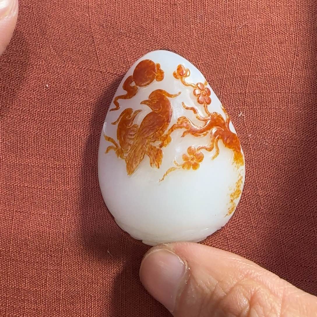 和田玉挂件未镶嵌