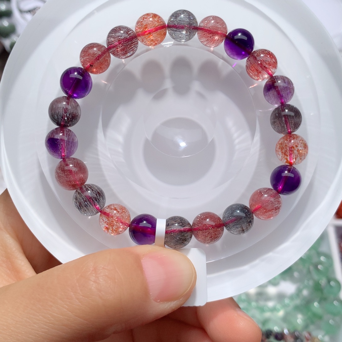 水晶手链未镶嵌仙女超七超七8.6