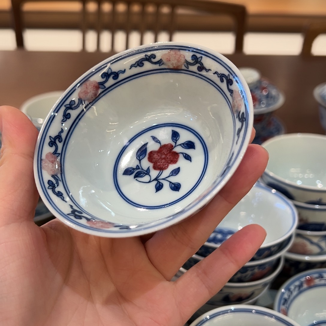 微瑕臻玉古坊釉里红