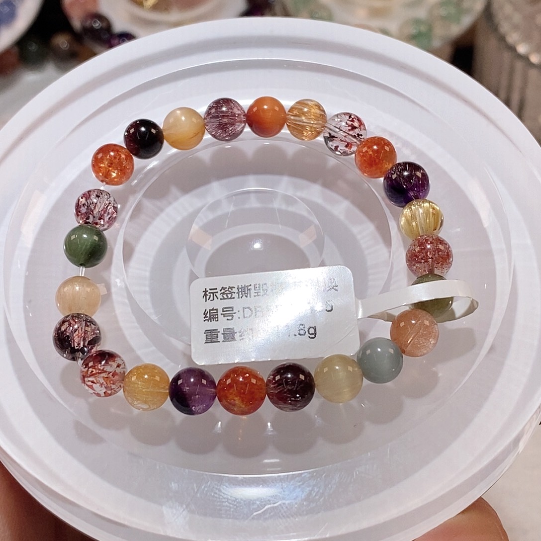 水晶手链未镶嵌J多宝手链