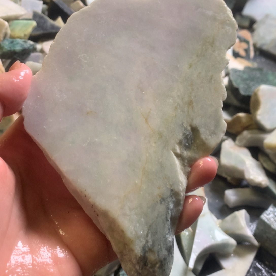 翡翠颈饰未镶嵌缅甸翡翠