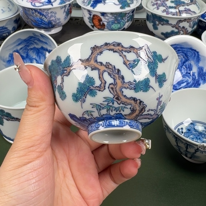 景德镇纯手工手绘茶器278