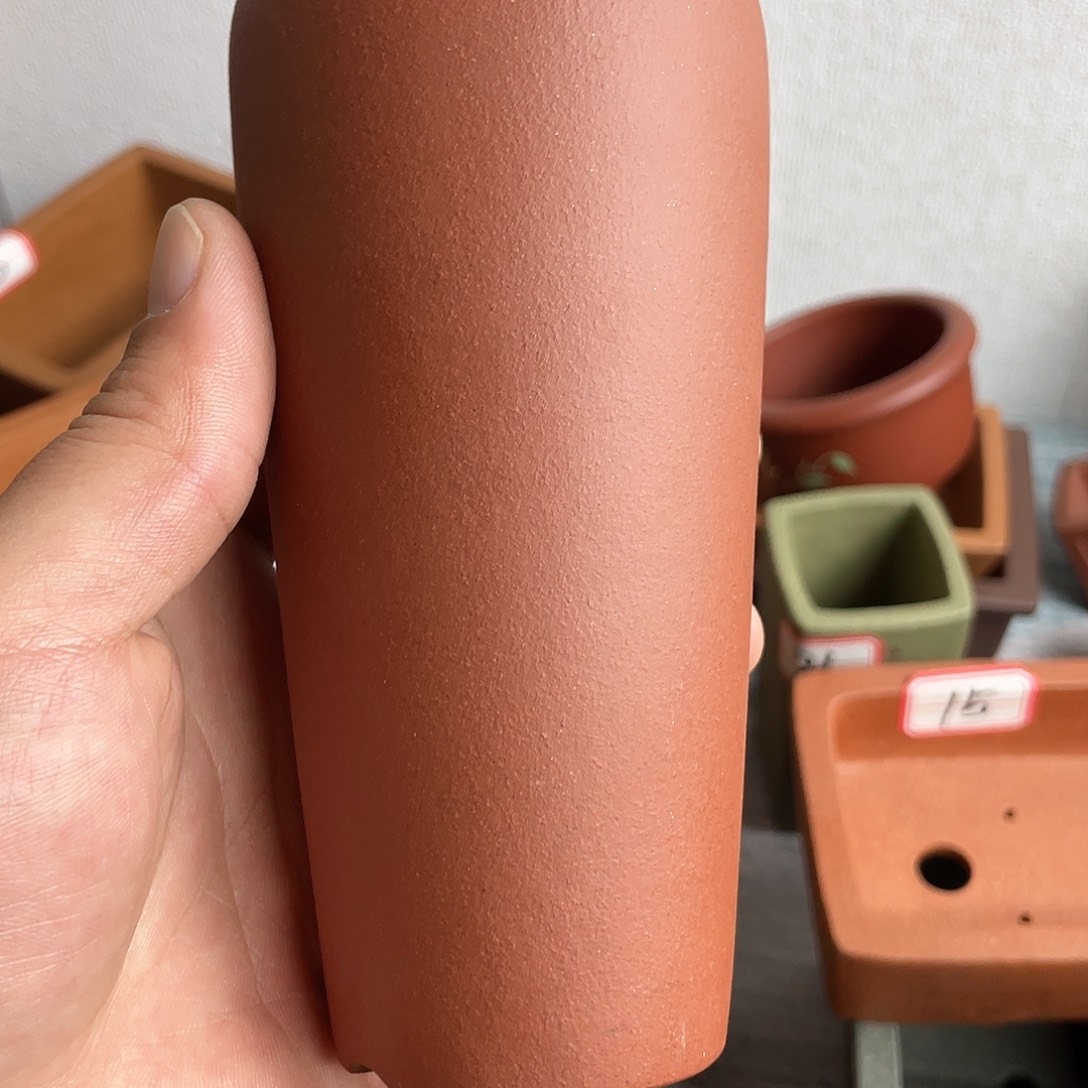 紫砂花盆美人肩5-13