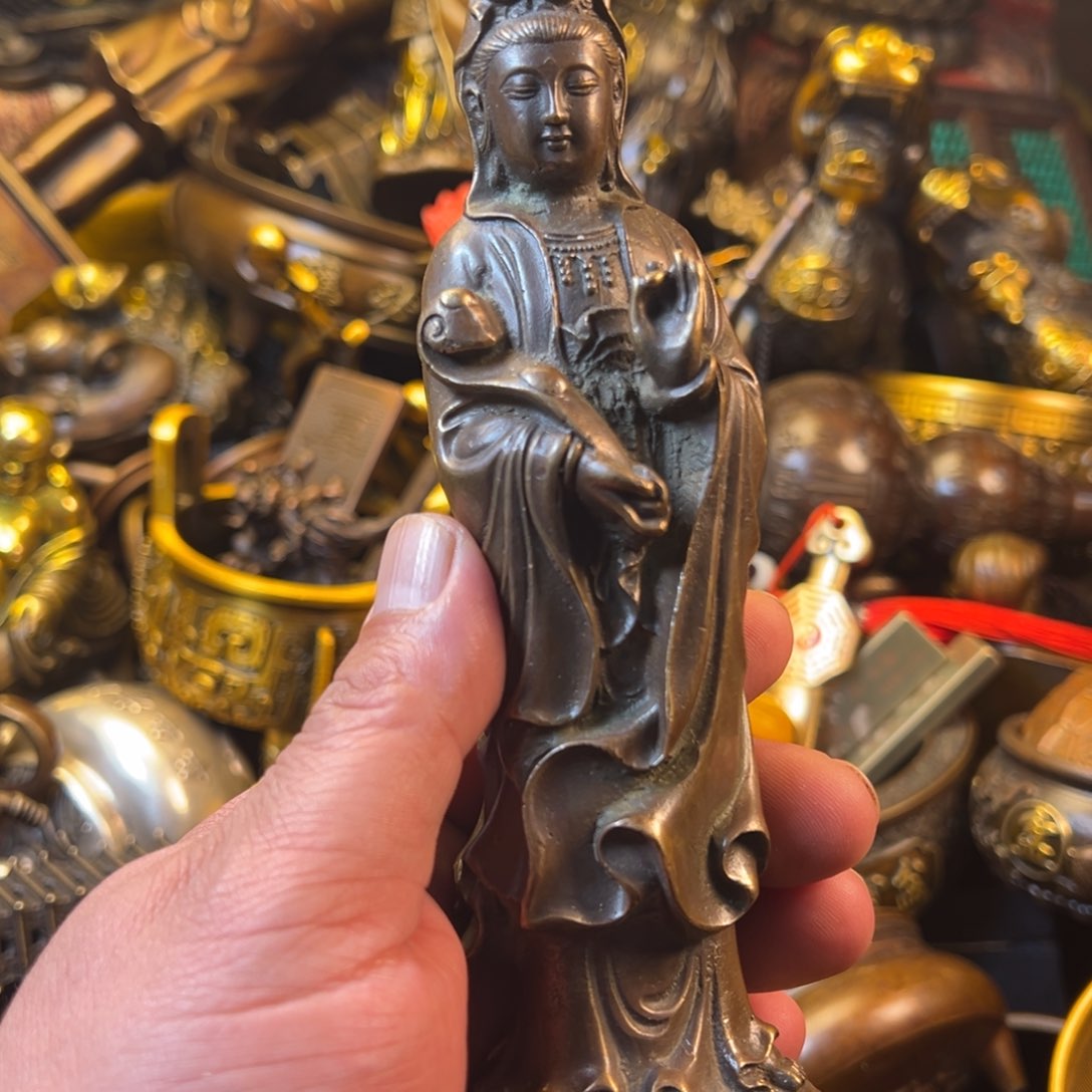 茶壶香炉铜器摆件