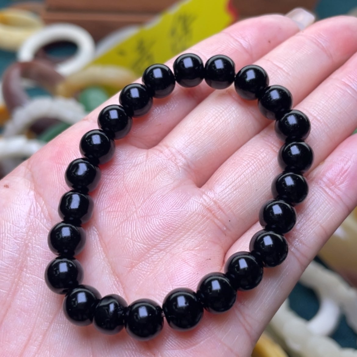 【闪购商品】石英质玉手镯（圆镯）未镶嵌