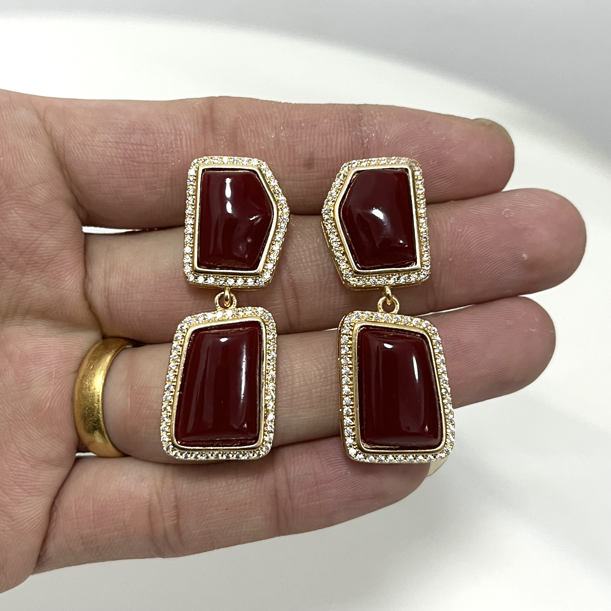 藏族饰品藏族舞配饰藏族首饰黄铜镀金不掉色