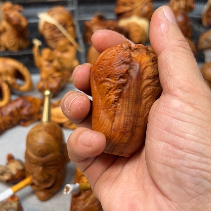 柏木で****~手把件的设计和制作