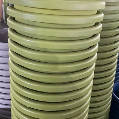 树脂四季7号微瑕果绿无托6个