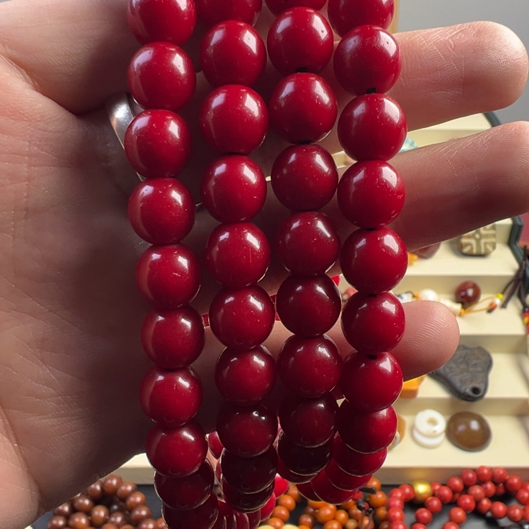 木质类老怀业108扎西德勒