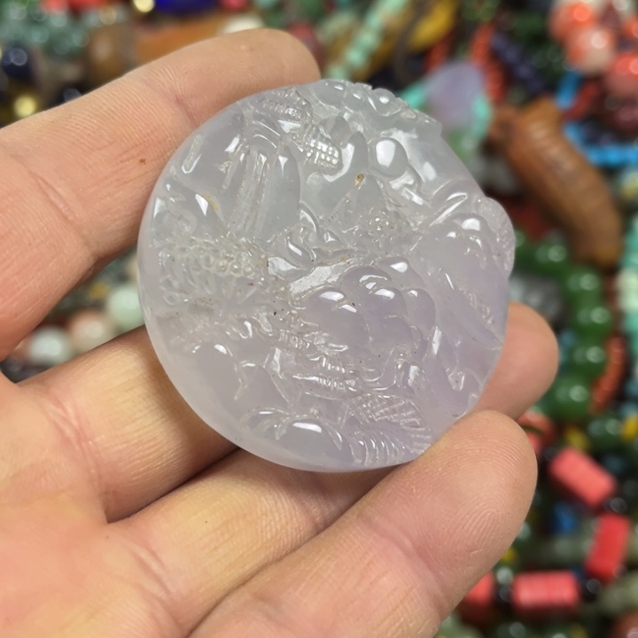 未镶嵌和田玉（糖玉）挂件