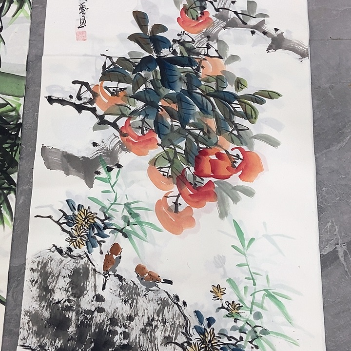 小周画廊的直播间