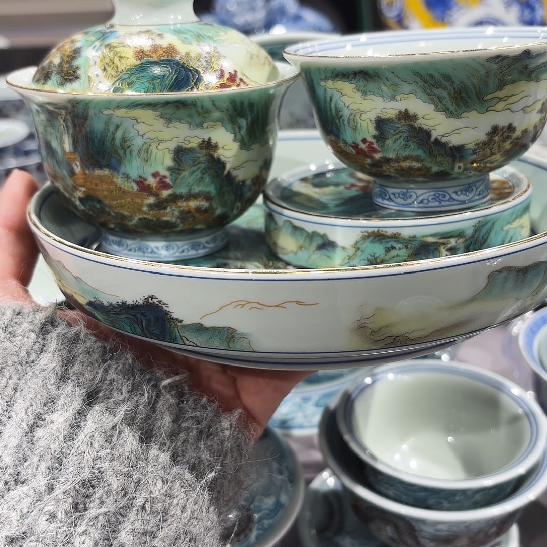 瓷片景德镇瓷器艺术