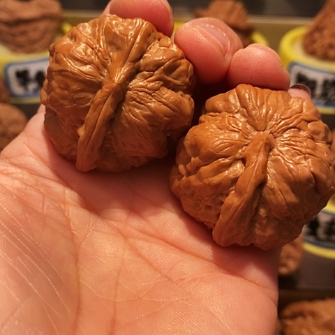 吊坠文玩核桃一帆风顺